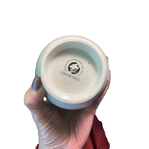 CHURCHILL PRAGUE BLUE ROSE CHINTZ 3 PIECE TEAPOT SET - Picture 12 of 14